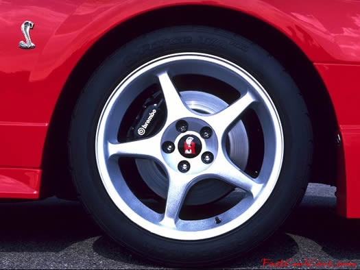 2000 Ford SVT Mustang Cobra R - 18 inch wheels