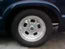 2000 s10 the rear Weld wheel - polished aluminum low rider