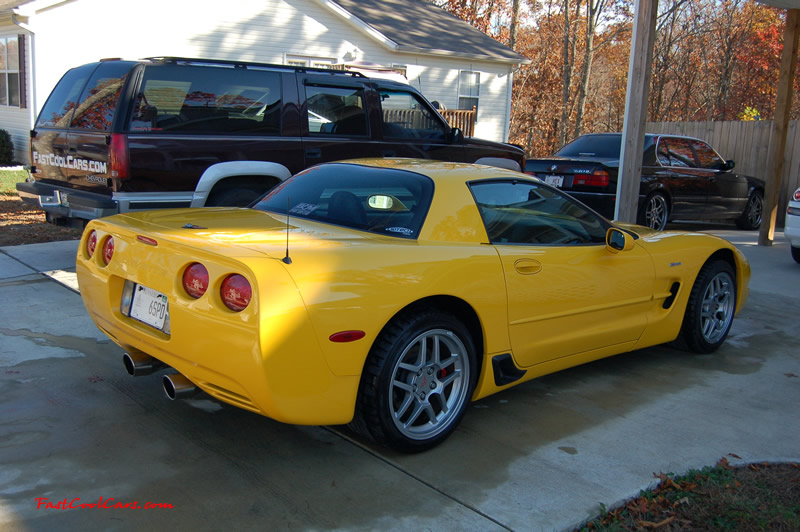 2002 Millennium Yellow Z06 Corvette - 405 HP Stock - At its new home in Cleveland, TN