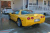 2002 Millennium Yellow Z06 Corvette - 405 HP Stock, at new home in Cleveland, Tennessee