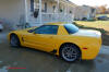 2002 Millennium Yellow Z06 Corvette - 405 HP Stock, at new home in Cleveland, Tennessee