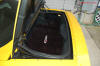 2002 Millennium Yellow Z06 Corvette - 405 HP Stock with trunk "Z06 405 HP" carpet/mat, and look at the replaced chrome trunk screws