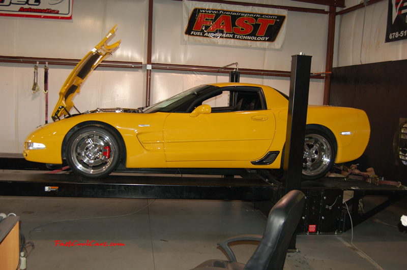 2002 Millennium Yellow supercharged & methanol injected Z06 Corvette, with many modifications, over 50 grand invested in the past 2+ years, for sale $38,000 what a deal. About to make a few pulls on the dyno.