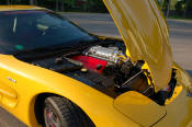 2002 Millennium Yellow supercharged & methanol injected Z06 Corvette, with many modifications, over 50 grand invested in the past 2+ years, for sale $38,000 what a deal.