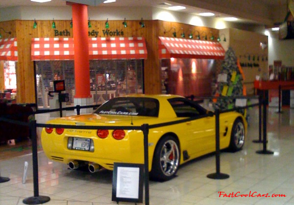 2002 Millennium Yellow supercharged & methanol injected Z06 Corvette, with many modifications, over 50 grand invested in the past 2+ years, for sale $38,000 what a deal. 555 HP | 565TQ - Polished blower, at the Bradley Square mall here in Cleveland, TN