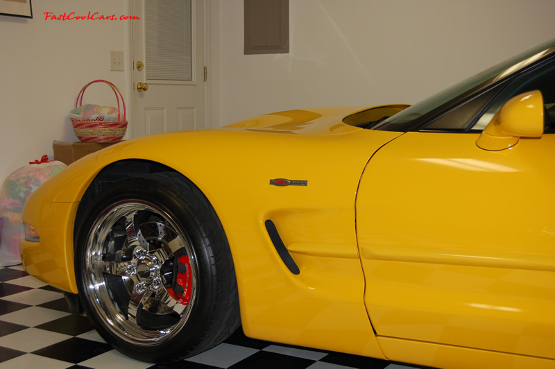 2002 Millennium Yellow supercharged & methanol injected Z06 Corvette, with many modifications, over 50 grand invested in the past 2+ years, for sale $38,000 what a deal. 555 HP | 565TQ - Polished blower. SP500 CCW wheels.