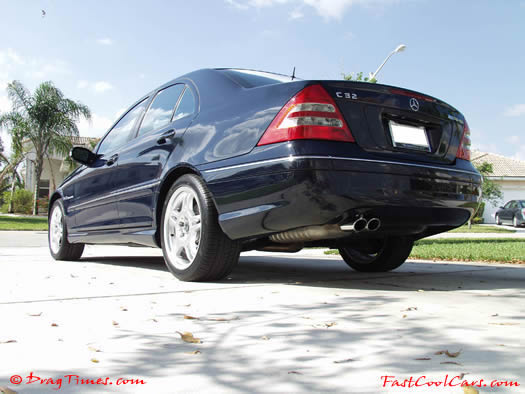 2002 Mercedes Benz C32 AMG - Special features of the C32 AMG include a 349-hp supercharged V6