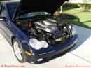 2002 Mercedes Benz C32 AMG - Luxury and sport all in one. Cool looking engine