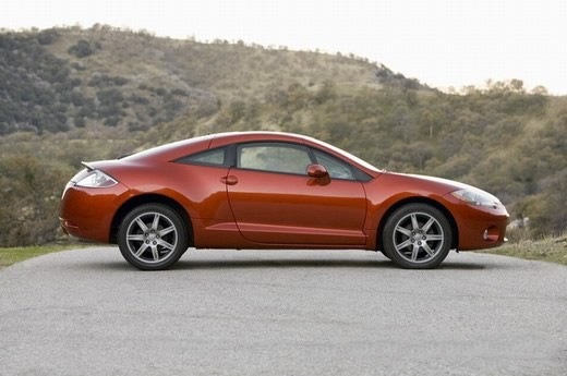 The all new 2006 Eclipse GT, in Red, V6 produces 263 horsepower and 260lb. ft. of torque