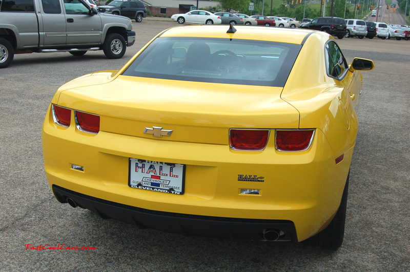 2010 Chevrolet Camaro 2LT in Yellow.