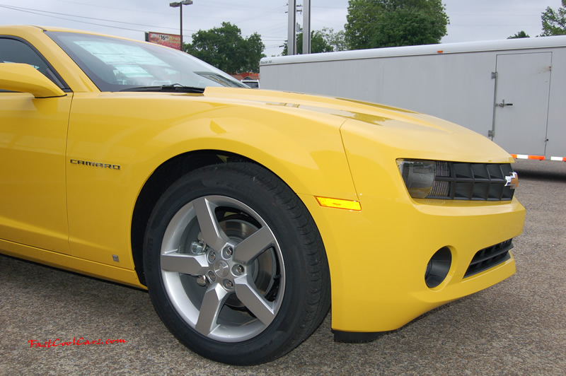 2010 Chevrolet Camaro 2LT in Yellow.