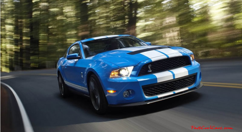 Fords Special Vehicle Team (SVT) delivers a more powerful 2010 Shelby GT500 increased to 540 horsepower, torque increased to 510 foot-pounds, downforce increased and drag reduced