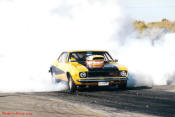 Best Et-8.18 - Best Mph-170 - car weighs-3345, with driver - did the longest wheelie in super Chevy history, 367 feet from the starting line ! the Camaro was the first 3200 lb car to go in the 9s, also the first 3200lb car to go in the 8s.