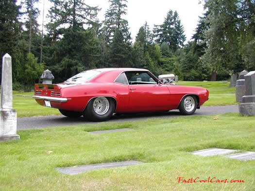 1969 Pro-Street Chevrolet Camaro Z28 - Blown small block 350 with 600 horsepower