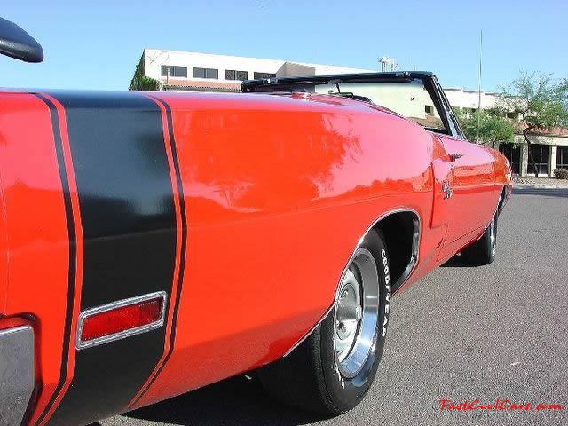 1970 Dodge Coronet R/T convertible with only 66,000 original miles. This is a very rare and collectible Mopar muscle car and is only 1 of 236 produced. 