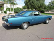 This is 1 of 75 RoadRunner Hemi hardtops made in 1970, and 1 of 59 4 speeds.