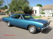 This is 1 of 75 RoadRunner Hemi hardtops made in 1970, and 1 of 59 4 speeds.