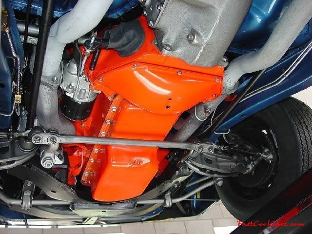 This is 1 of 75 RoadRunner Hemi hardtops made in 1970, and 1 of 59 4 speeds.