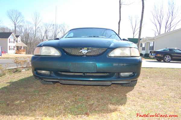 1996 Ford Mustang GT Convertible, first year for the 4.6 V8 SOHC, this one is equipped with the automatic transmission with overdrive. 