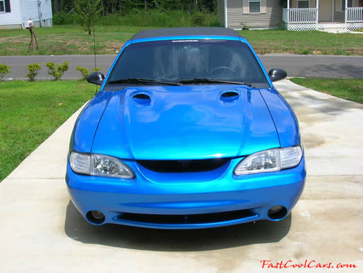 1998 Mustang Cobra Convertible - 1 of 223 - Electric blue