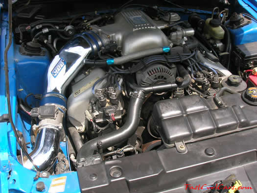 1998 Mustang Cobra Convertible - 1 of 223 - Electric blue