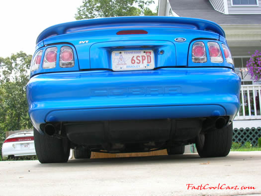 1998 Mustang Cobra Convertible - 1 of 223 - Electric blue