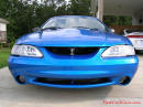 1998 Mustang Cobra Convertible - 1 of 223 - Electric blue, with new Cobra front grill insert.