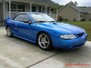 1998 SVT Cobra convertible with new 2000 chrome Cobra rims and new Kumho tires.