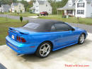 1998 SVT Cobra convertible with new 2000 chrome Cobra rims and new Kumho tires.