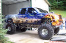 Dale Ison's Hero Truck - A rolling work of Art.