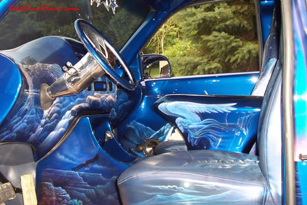 Dale Ison's Hero Truck - A rolling work of Art.