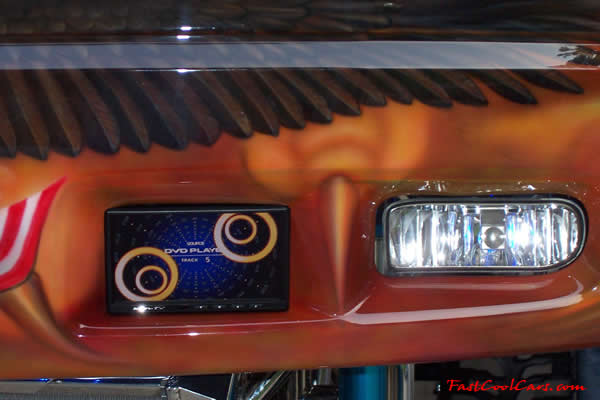 Dale Ison's Hero Truck - A rolling work of Art.