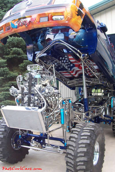 Dale Ison's Hero Truck - A rolling work of Art.