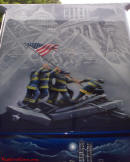 Dale Ison's Hero Truck - A rolling work of Art.