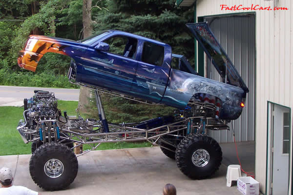 Dale Ison's Hero Truck - A rolling work of Art.