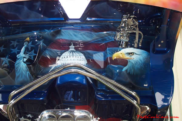 Dale Ison's Hero Truck - A rolling work of Art.