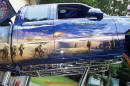Dale Ison's Hero Truck - A rolling work of Art.