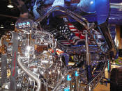 Dale Ison's Hero Truck - A rolling work of Art.