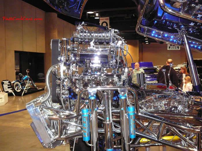 Dale Ison's Hero Truck - A rolling work of Art.