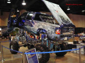 Dale Ison's Hero Truck - A rolling work of Art.