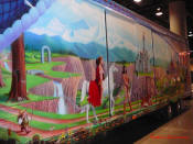 Dale Ison's Hero Truck - A rolling work of Art.