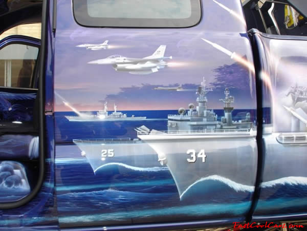 A Hero's Truck - A rolling work of Art.