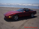 1987 Chevrolet Corvette with C6 polished Corvette wheels.