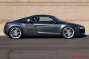 Audi R8 Designed to compete against the Porsche 911, the new Audi R8 features quattro permanent four-wheel drive, space frame aluminum body and the mid-mounted 420 bhp V8 FSI engine