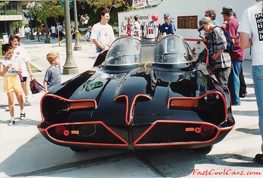 The Original Batmobile from the series in 1966-68 TV series