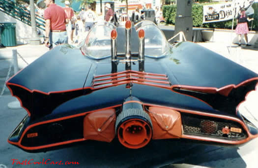 The Original Batmobile from the series in 1966-68 TV series