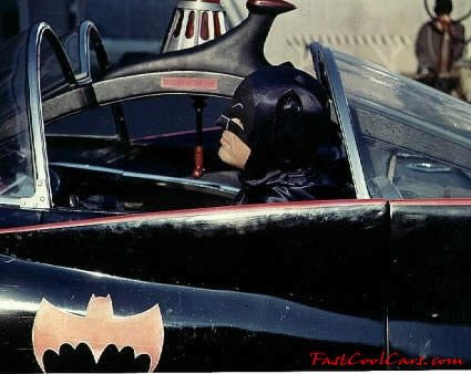 The Original Batmobile from the series in 1966-68 TV series