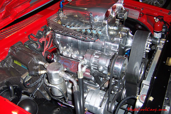 Blown 355 small block V-8 Chevrolet S-10