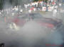 Chevrolet Chevelle burnout continuing...tons of smoke