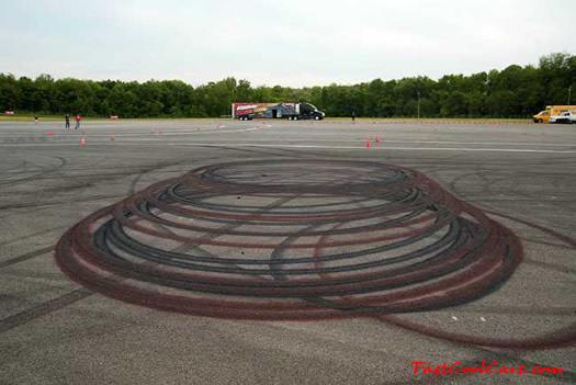 The new Kumho red smoking tires, made especially for drifting. Kumho Ecsta MX-C tires. Great for Fast Cool Cars for sure. They leave cool looking red and black marks on the pavement.